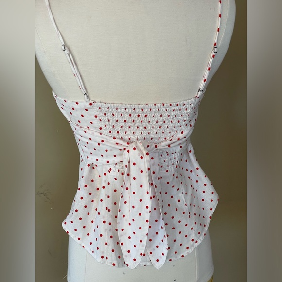 Anthropologie Maeve Polka Dot Tank Top - Picture 9 of 9